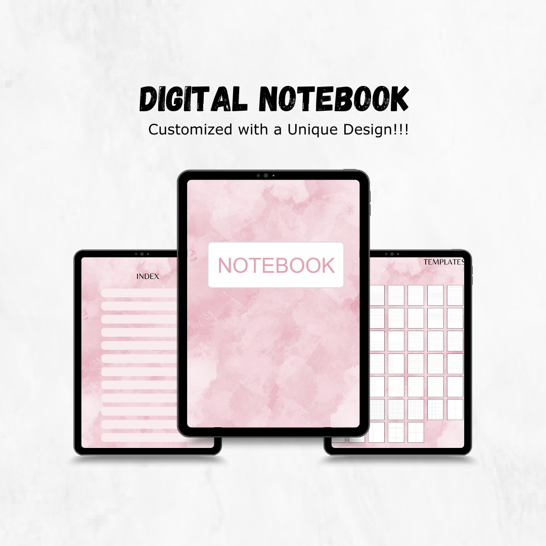 Pink Smoke Notebook